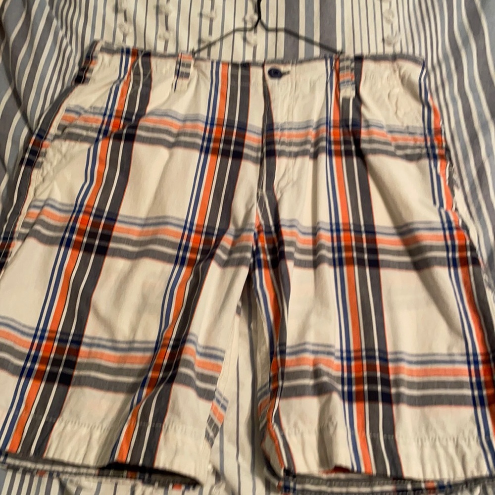 Plaid shorts